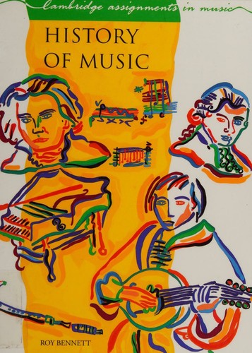Cover for History of music