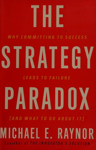 Cover for The strategy paradox