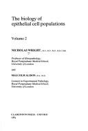 Cover for The Biology of Epithelial Cell Populations