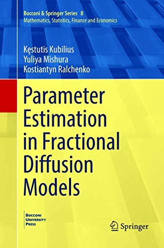 Cover for Parameter Estimation in Fractional Diffusion Models