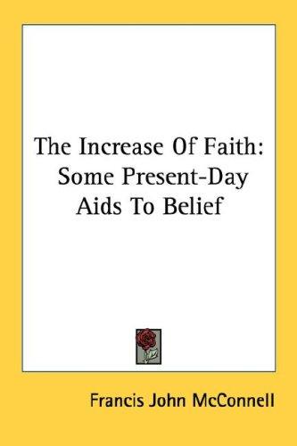 Cover for The Increase Of Faith