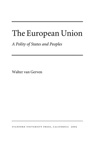 Cover for The European Union