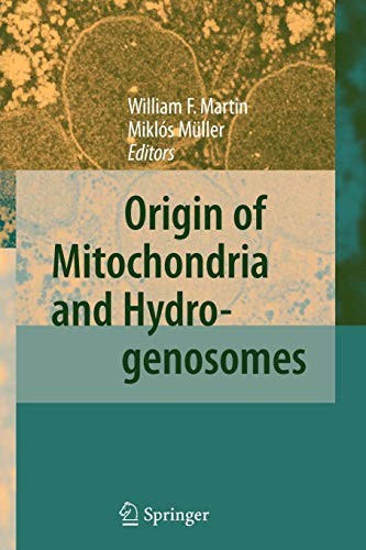 Cover for Origin of Mitochondria and Hydrogenosomes
