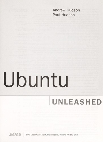 Cover for Ubuntu unleashed