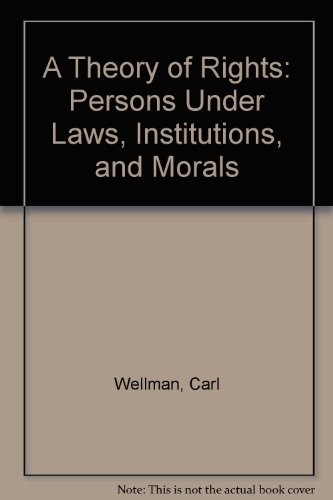 Cover for A theory of rights