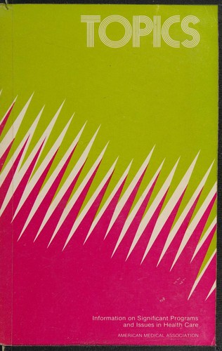 Cover for Topics