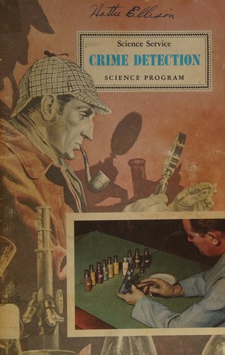 Cover for Science and crime detection (Science Service science program)