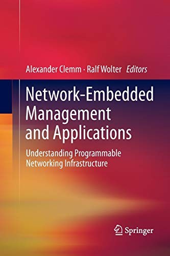 Cover for Network-Embedded Management and Applications
