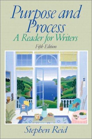 Cover for Purpose and process