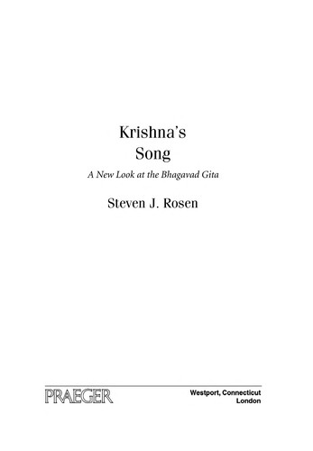 Cover for Krishna's song