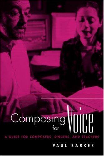 Cover for Composing for Voice