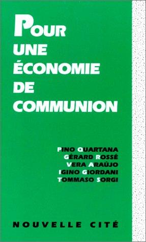 Cover for Pour une économie de communion