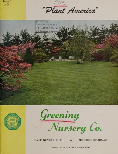 Cover for "Plant America"