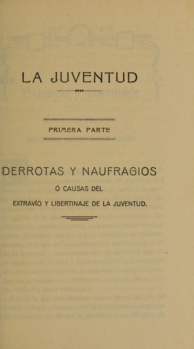Cover for La juventud