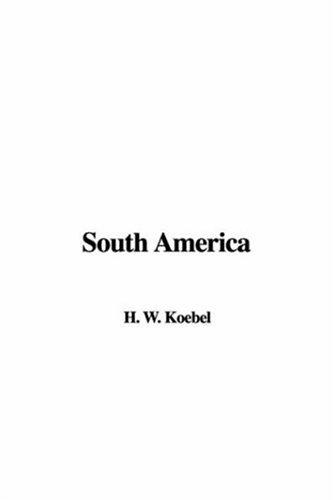 Cover for South America