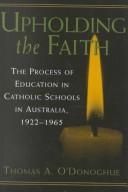 Cover for Upholding the Faith