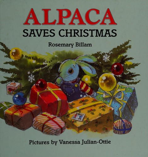 Cover for Alpaca Saves Christmas
