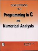 Cover for Solutions to Programming in C and Numerical Analysis