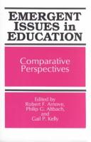 Cover for Emergent issues in education