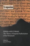 Cover for Persia and Torah