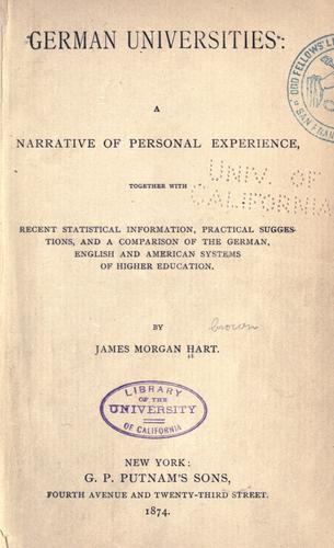 Cover for German universities