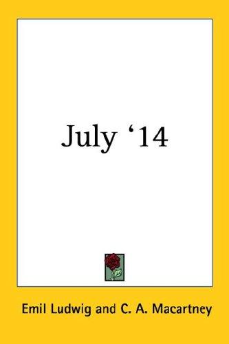 Cover for July '14