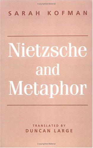 Cover for Nietzsche and metaphor