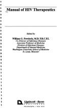 Cover for Manual of HIV therapeutics