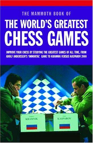 Cover for The mammoth book of the world's greatest chess games