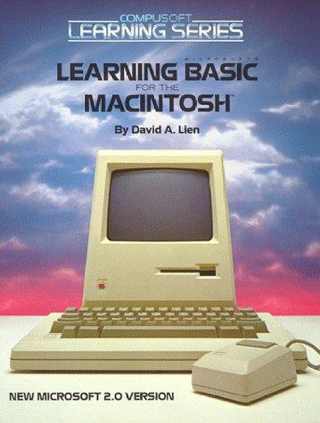 Cover for Learning Microsoft BASIC for the Macintosh