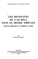 Cover for Les revenants de l'au-dela dans le monde tibetain