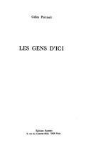Cover for Les gens d'ici