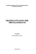 Cover for Erzählgattungen der Trivialliteratur