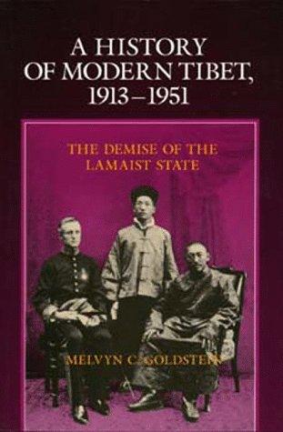Cover for A History of Modern Tibet, 1913-1951