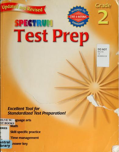 Cover for Spectrum test prep grade 2