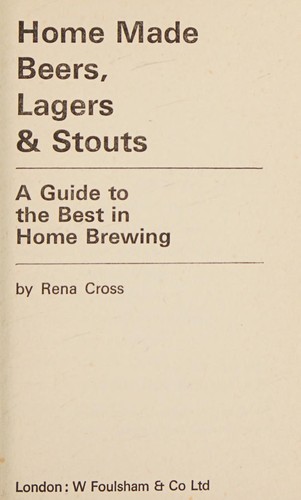 Cover for Home Made Beers, Lagers and Stouts
