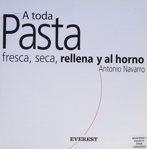 Cover for A toda pasta