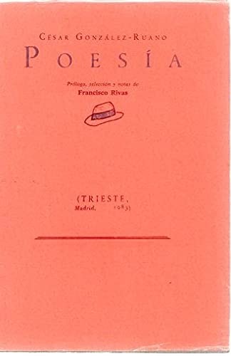 Cover for Poesía