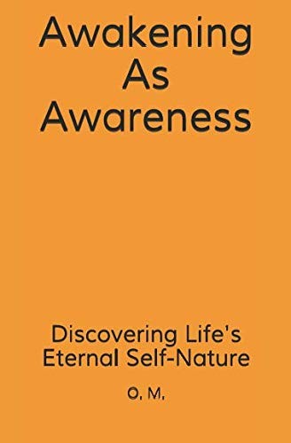 Cover for Awakening As Awareness