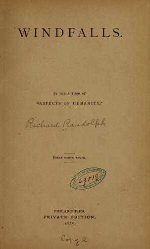 Cover for Windfalls