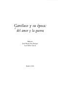 Cover for Garcilaso y su época