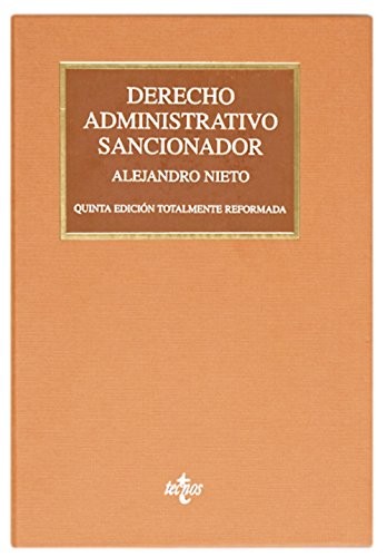 Cover for Derecho Administrativo sancionador