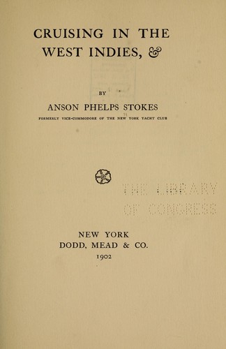 Cover for Cruising in the West Indies &c