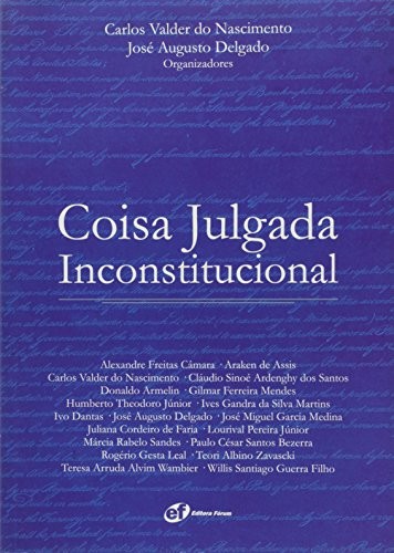 Cover for Coisa julgada inconstitucional