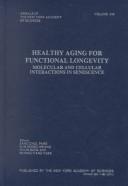 Cover for Healthy Aging for Functional Longevity