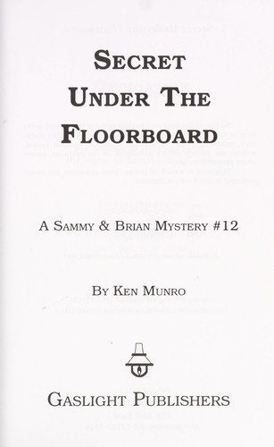 Cover for Secret under the floorboard