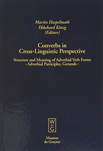 Cover for Converbs in cross-linguistic perspective