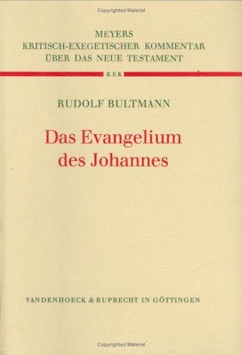 Cover for Kritisch-exegetischer Kommentar über das Neue Testament, Bd.2, Das Evangelium des Johannes
