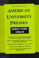 Cover for The Association of American University Presses Directory 1998-1999 (Association of American University Presses Directory)