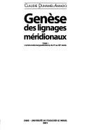 Cover for Genèse des lignages méridionaux